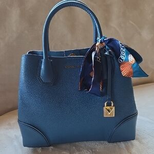 Michael Kors Navy Crossbody Satchel